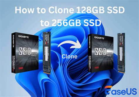 how to clone ssd to 256gb